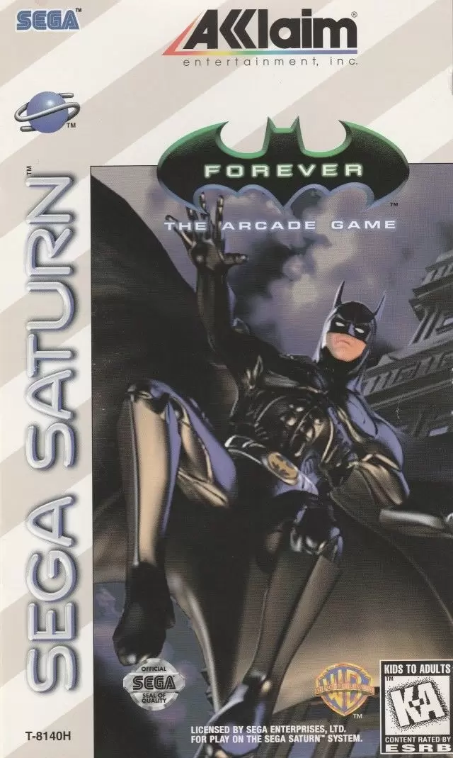 SEGA Saturn Games - Batman Forever: The Arcade Game