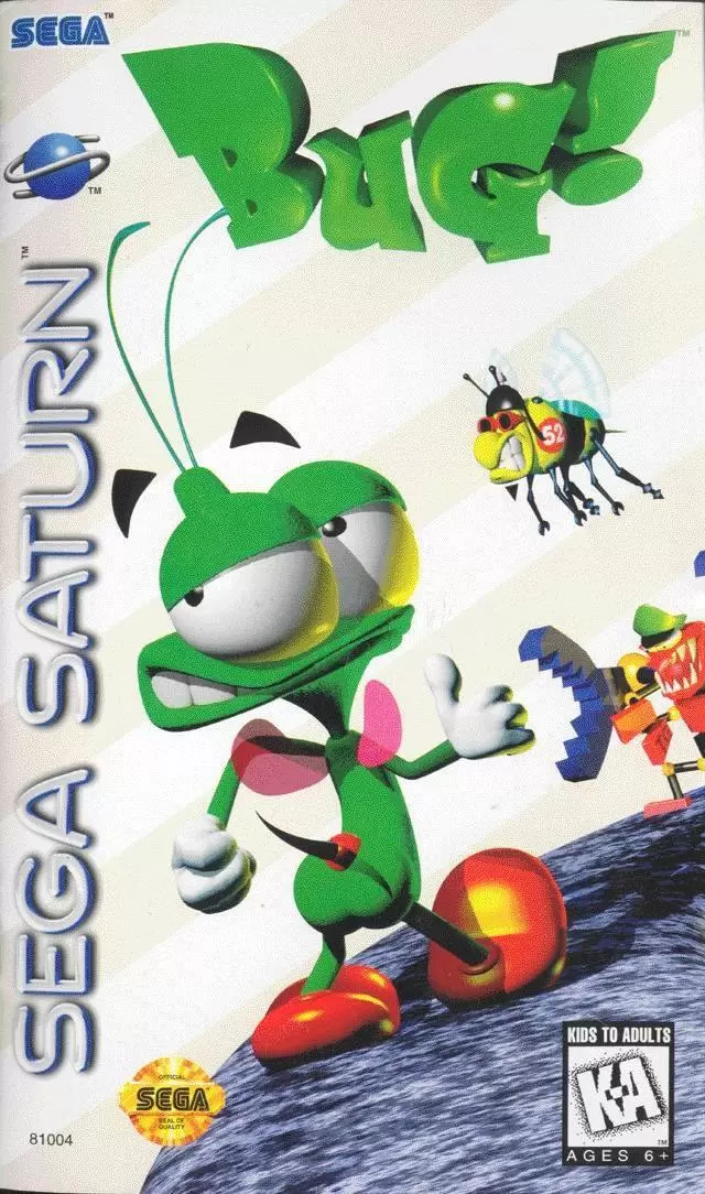 Jeux SEGA Saturn - Bug!