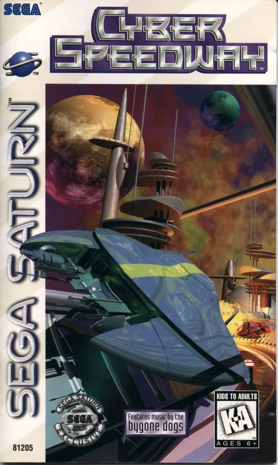 Jeux SEGA Saturn - Cyber Speedway