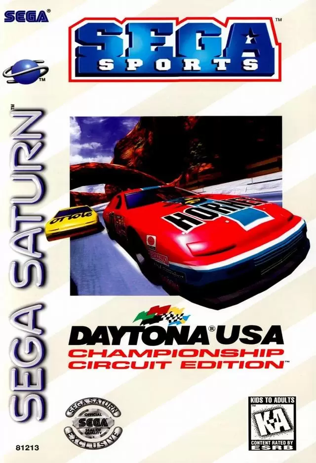 Jeux SEGA Saturn - Daytona USA Championship Circuit Edition