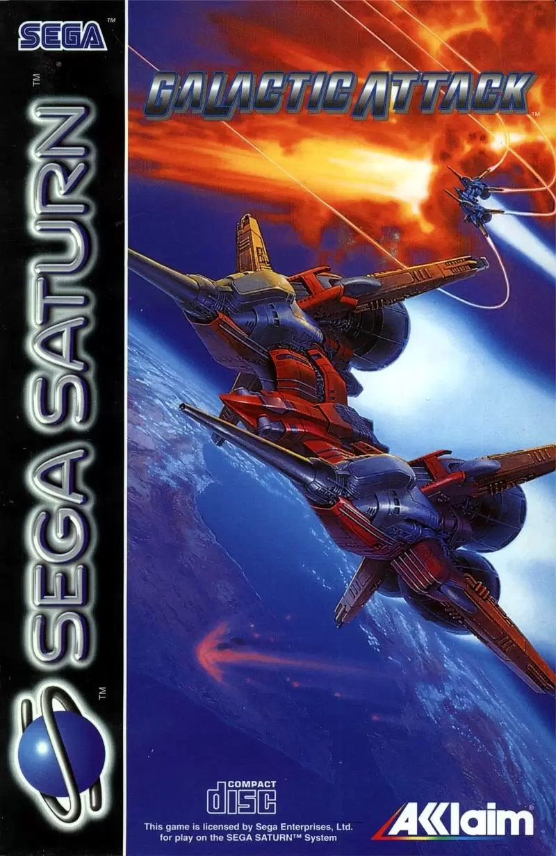 SEGA Saturn Games - Galactic Attack
