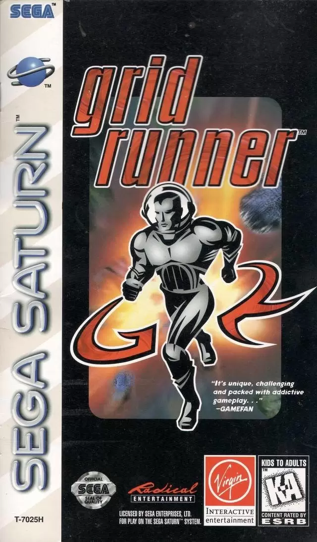 Jeux SEGA Saturn - Grid Runner