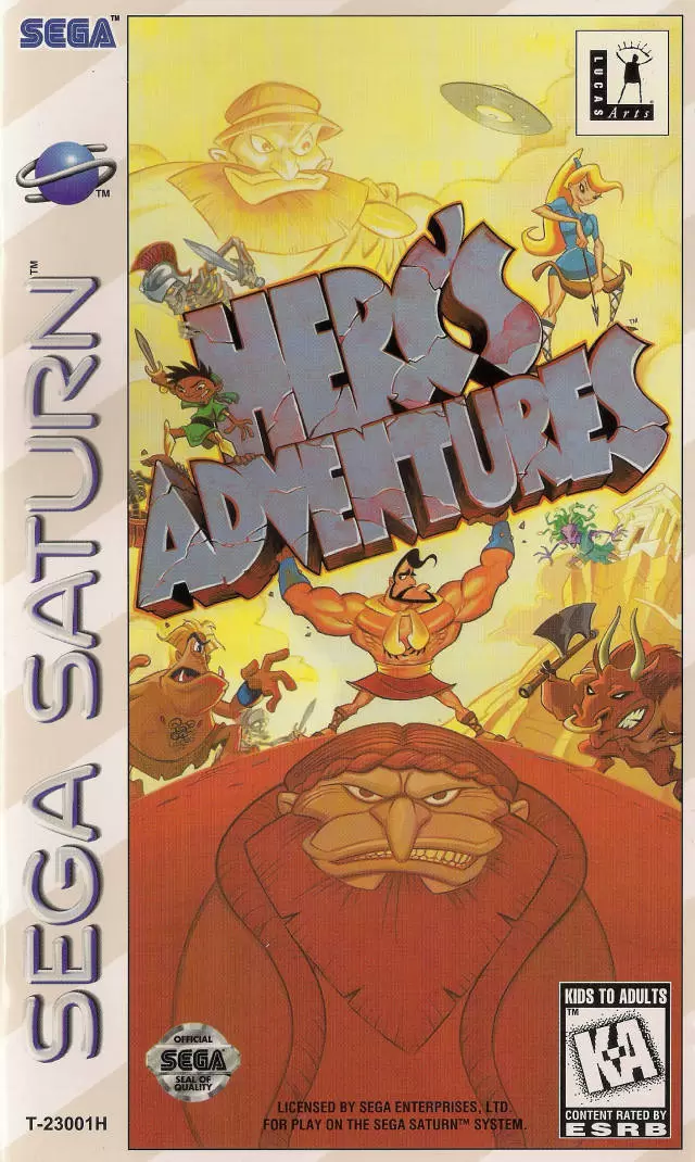 SEGA Saturn Games - Herc\'s Adventures