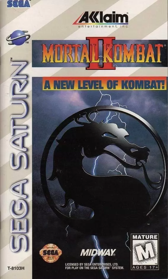 SEGA Saturn Games - Mortal Kombat II