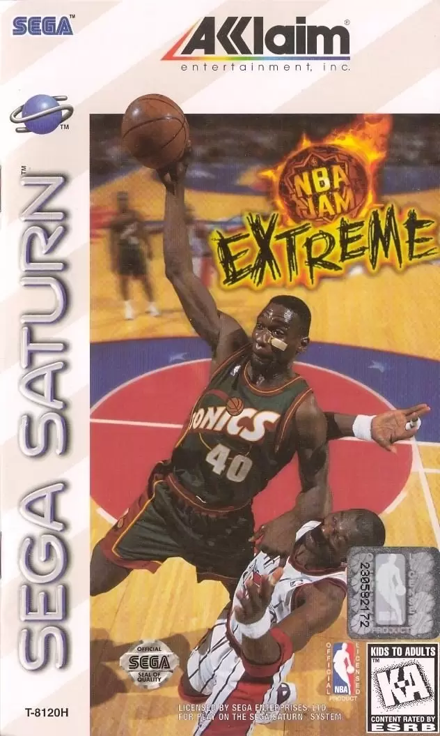 SEGA Saturn Games - NBA Jam Extreme
