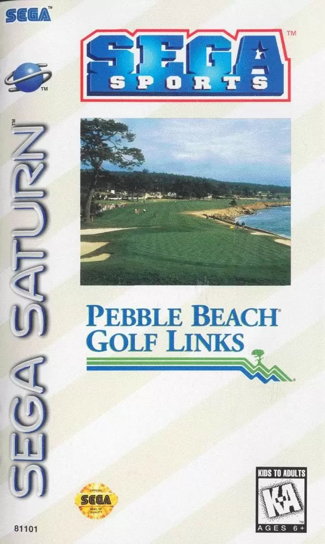 SEGA Saturn Games - Pebble Beach Golf Links