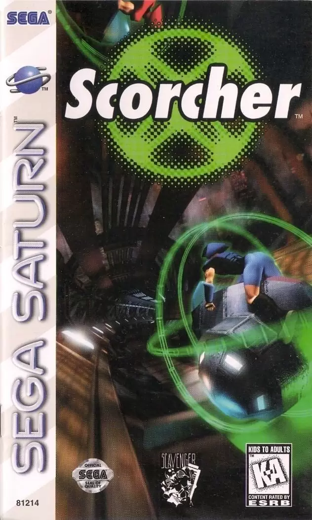 SEGA Saturn Games - Scorcher
