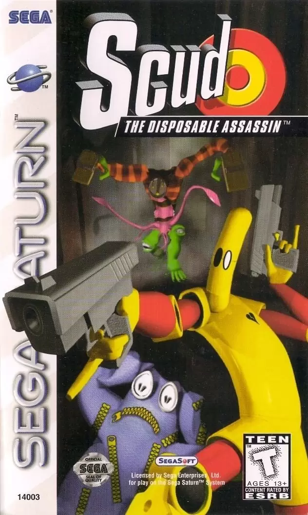 SEGA Saturn Games - Scud: The Disposable Assassin