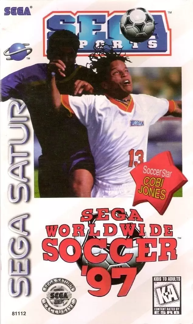 Jeux SEGA Saturn - Sega Worldwide Soccer \'97