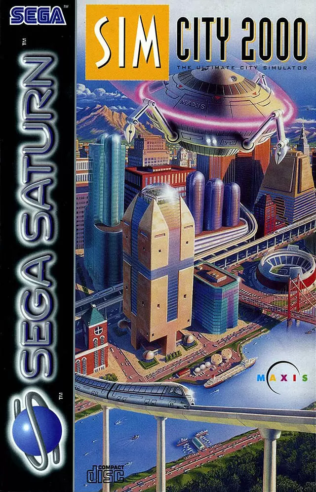 Jeux SEGA Saturn - SimCity 2000