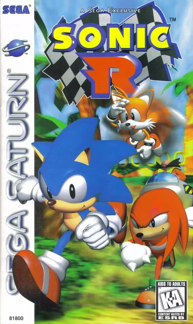 Jeux SEGA Saturn - Sonic R