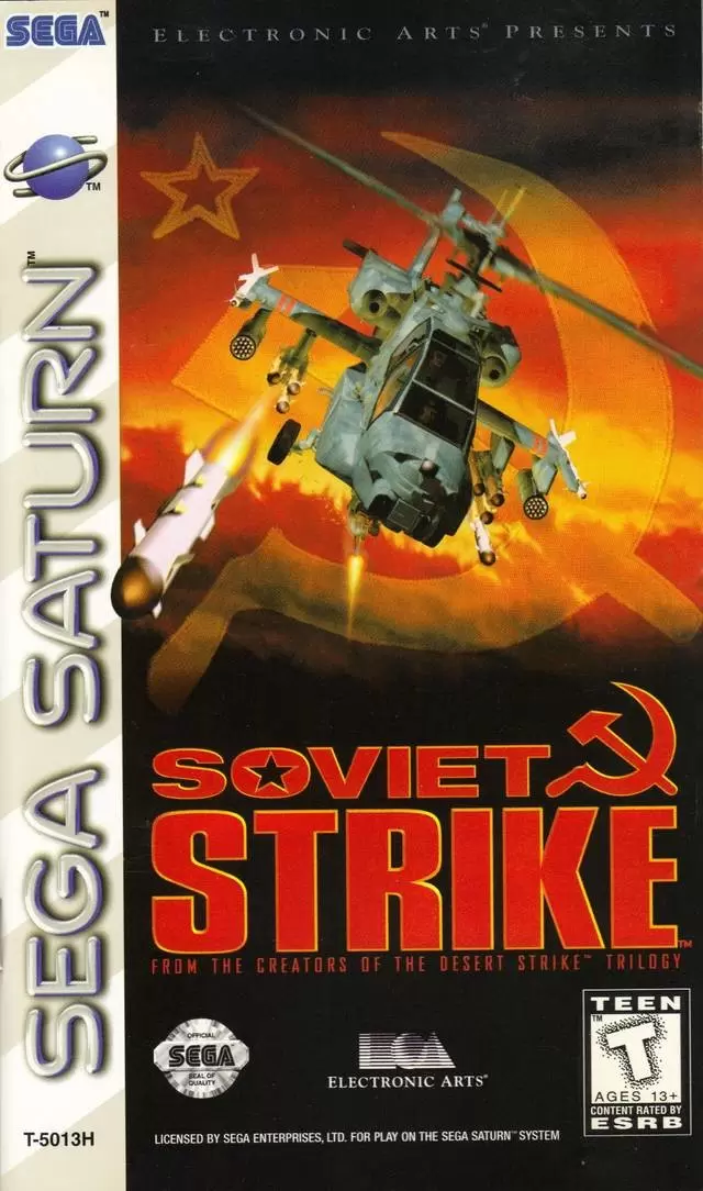 Jeux SEGA Saturn - Soviet Strike