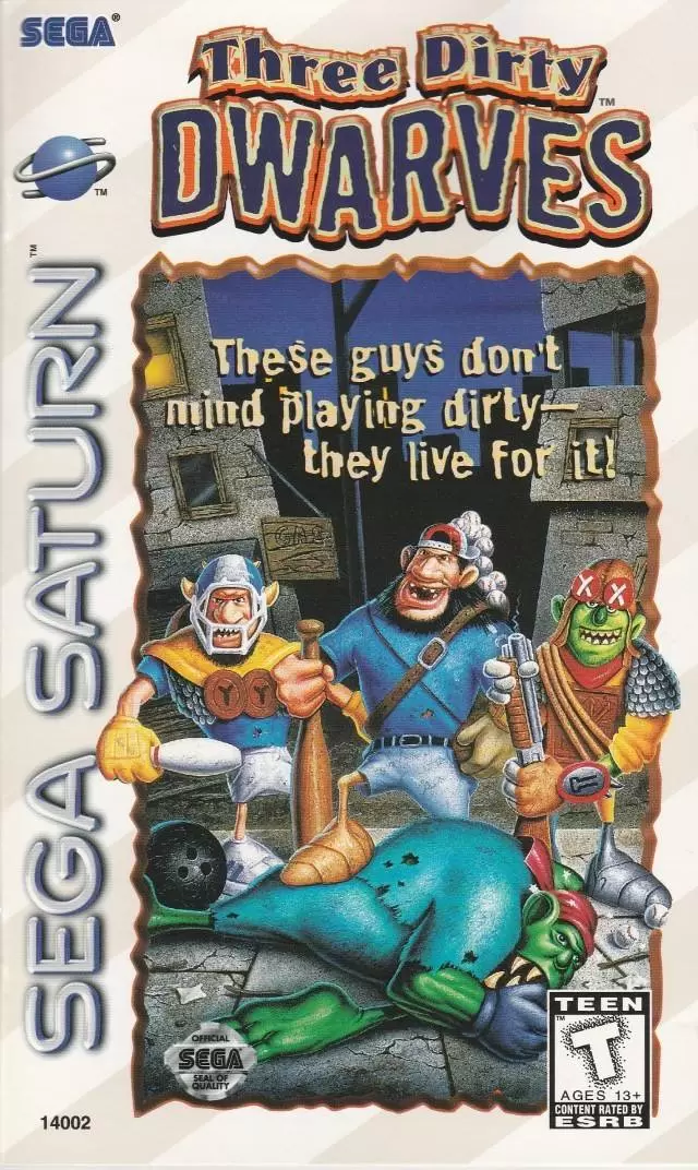 Jeux SEGA Saturn - Three Dirty Dwarves