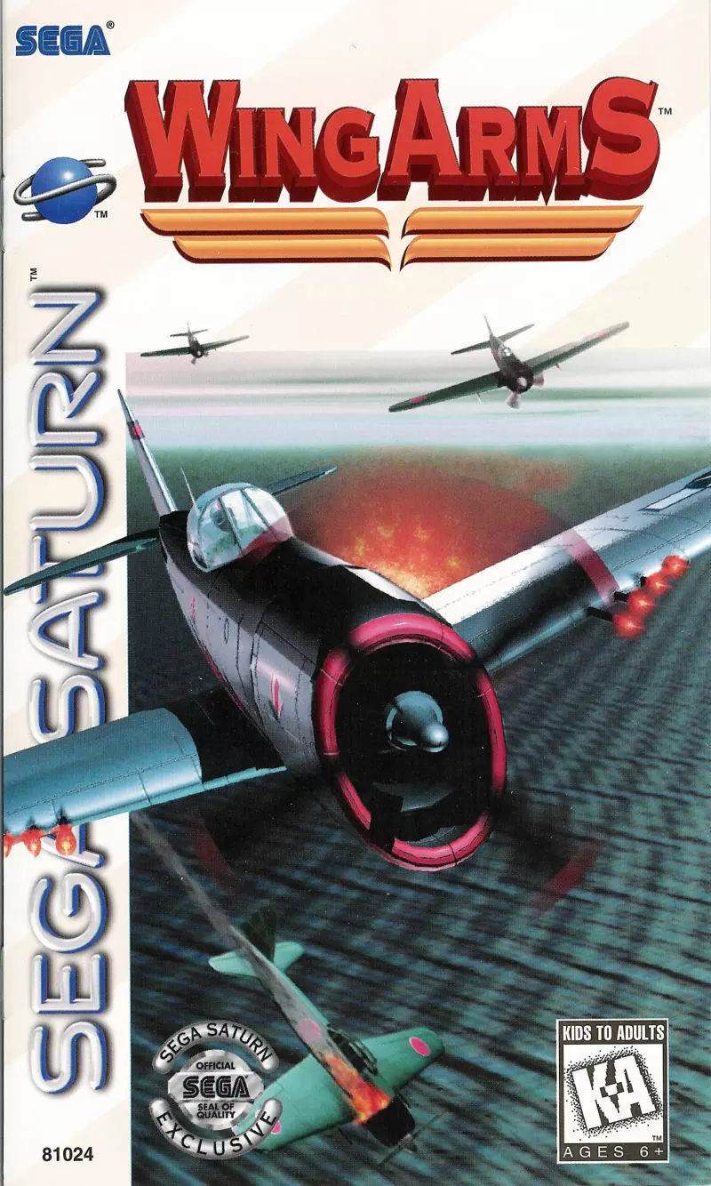 Jeux SEGA Saturn - Wing Arms