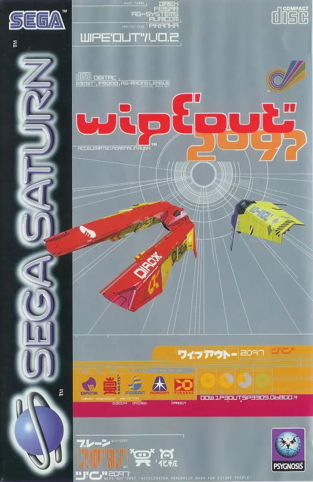 Jeux SEGA Saturn - Wipeout XL