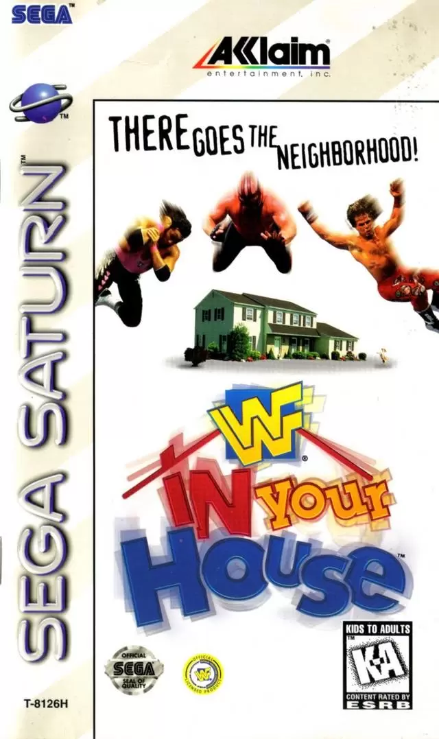 Jeux SEGA Saturn - WWF In Your House