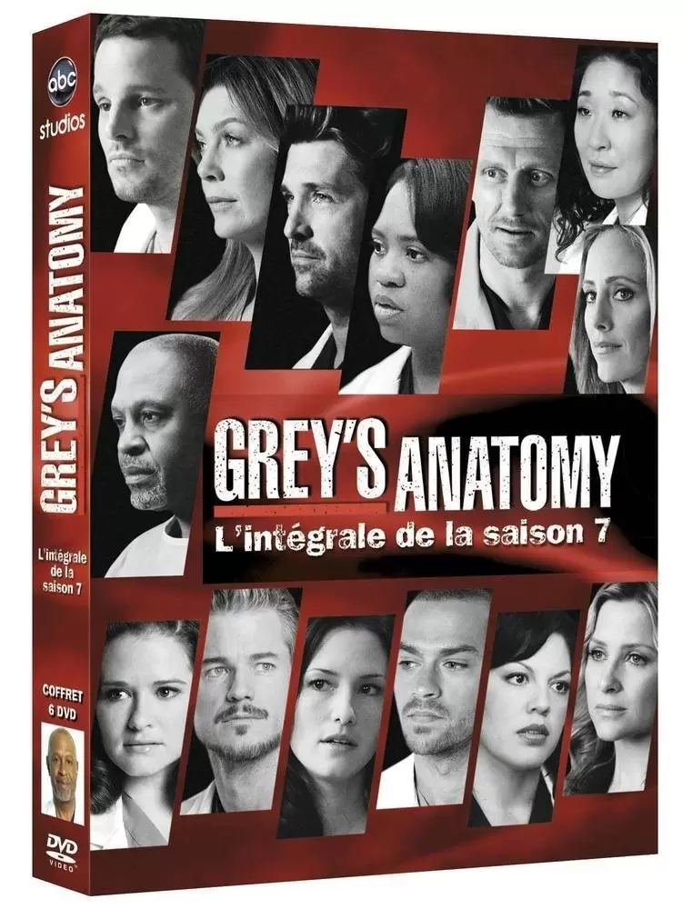 Grey\'s Anatomy - Grey\'s Anatomy - L\'intégrale saison 7 - Coffret 6 DVD