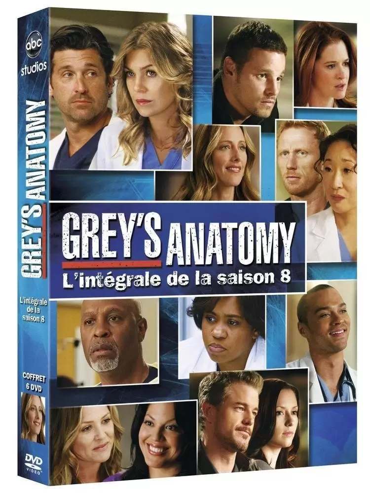 Grey\'s Anatomy - Grey\'s Anatomy - L\'intégrale saison 8 - Coffret 6 DVD