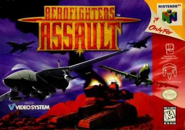 Nintendo 64 Games - Aerofighters Assault