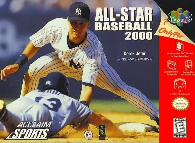 Jeux Nintendo 64 - All-Star Baseball 2000