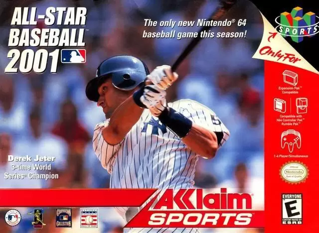 Jeux Nintendo 64 - All-Star Baseball 2001