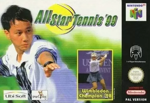 Nintendo 64 Games - All Star Tennis 99