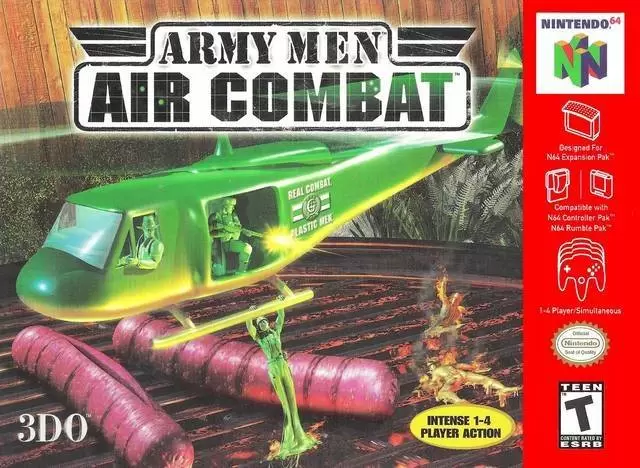 Jeux Nintendo 64 - Army Men: Air Combat