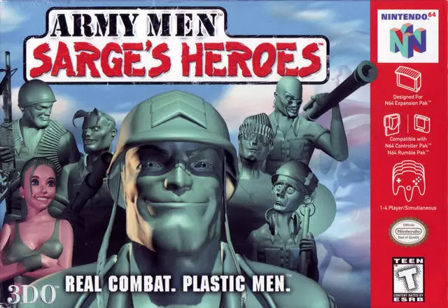 Jeux Nintendo 64 - Army Men: Sarge\'s Heroes