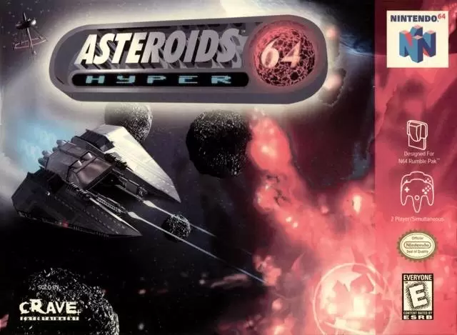 Nintendo 64 Games - Asteroids Hyper 64