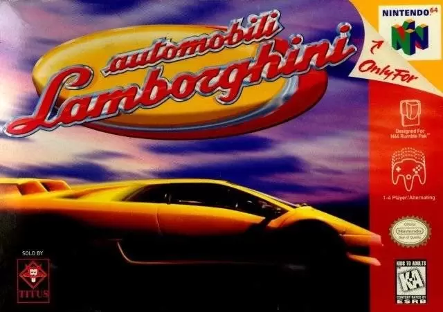 Nintendo 64 Games - Automobili Lamborghini