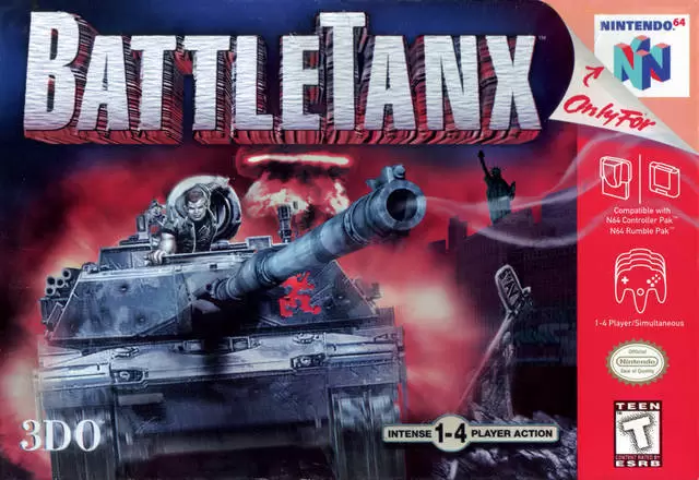 Jeux Nintendo 64 - BattleTanx