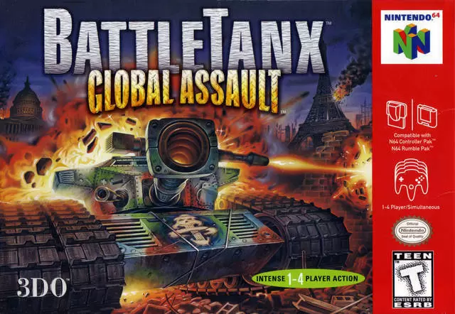 Jeux Nintendo 64 - BattleTanx: Global Assault