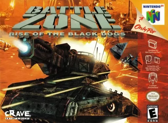 Nintendo 64 Games - Battlezone: Rise of the Black Dogs