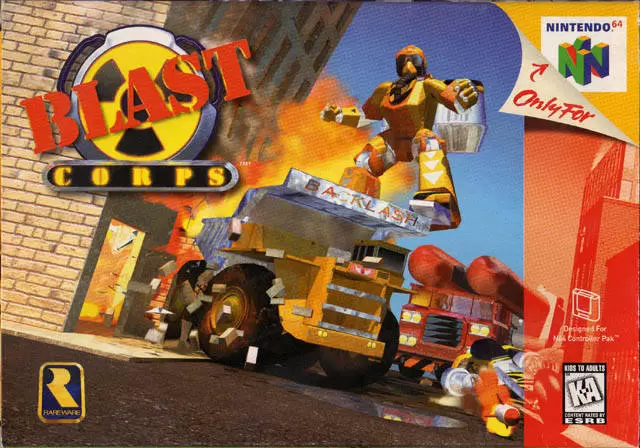Jeux Nintendo 64 - Blast Corps
