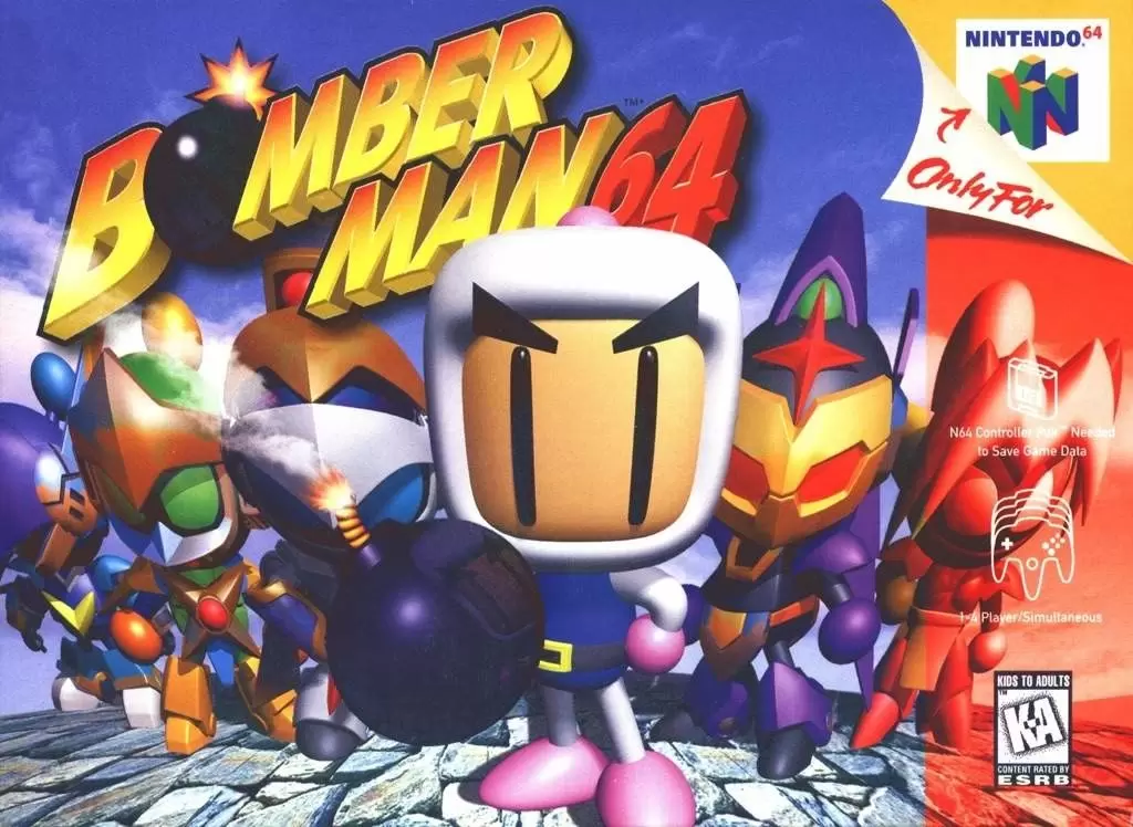 Nintendo 64 Games - Bomberman 64