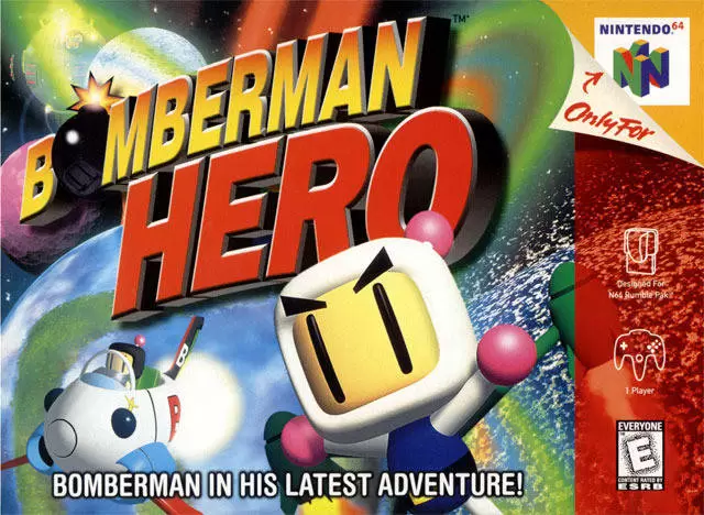Nintendo 64 Games - Bomberman Hero