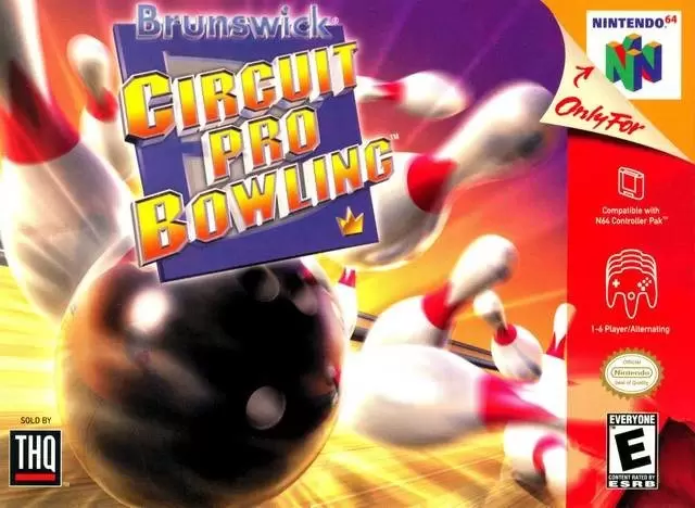 Jeux Nintendo 64 - Brunswick Circuit Pro Bowling