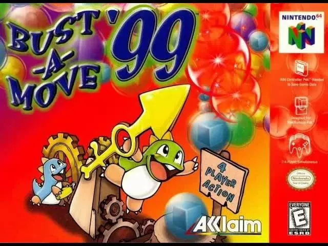 Nintendo 64 Games - Bust-A-Move \'99