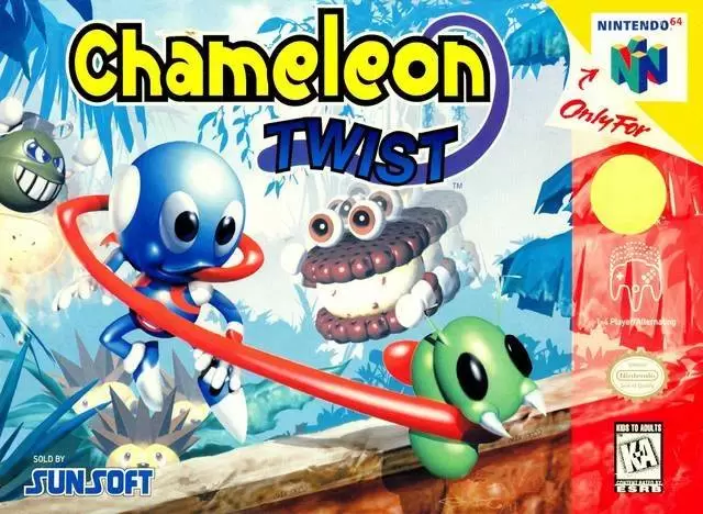 Jeux Nintendo 64 - Chameleon Twist