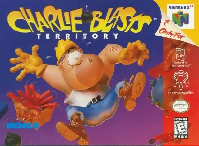Nintendo 64 Games - Charlie Blast\'s Territory