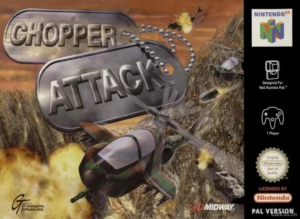 Jeux Nintendo 64 - Chopper Attack
