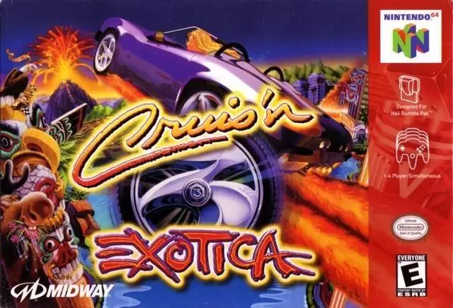 Nintendo 64 Games - Cruis\'n  Exotica