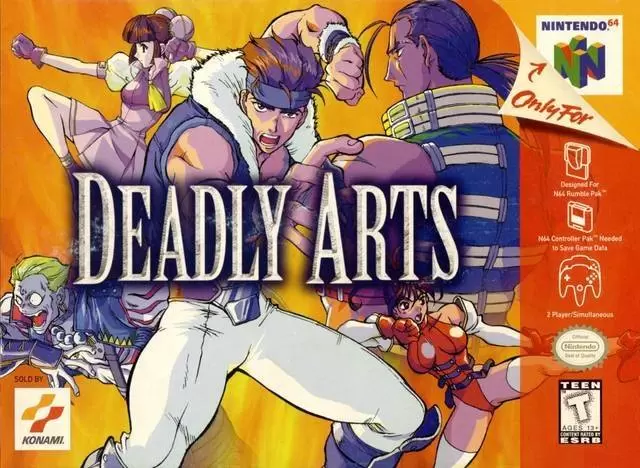Nintendo 64 Games - Deadly Arts