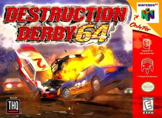 Jeux Nintendo 64 - Destruction Derby 64
