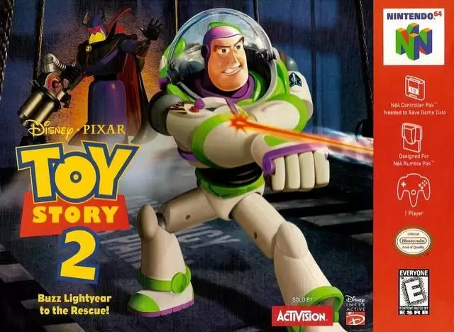 Nintendo 64 Games - Disney/Pixar Toy Story 2: Buzz Lightyear to the Rescue