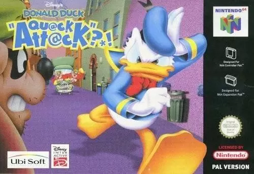 Nintendo 64 Games - Disney\'s Donald Duck: Goin\' Quackers