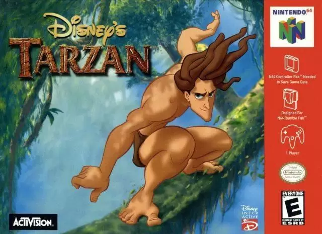 Nintendo 64 Games - Disney\'s Tarzan