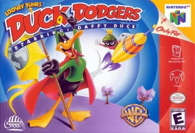 Nintendo 64 Games - Duck Dodgers Starring Daffy Duck