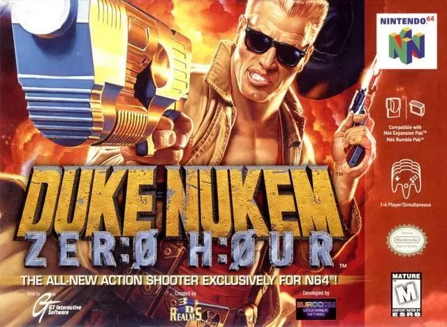 Jeux Nintendo 64 - Duke Nukem: Zero Hour