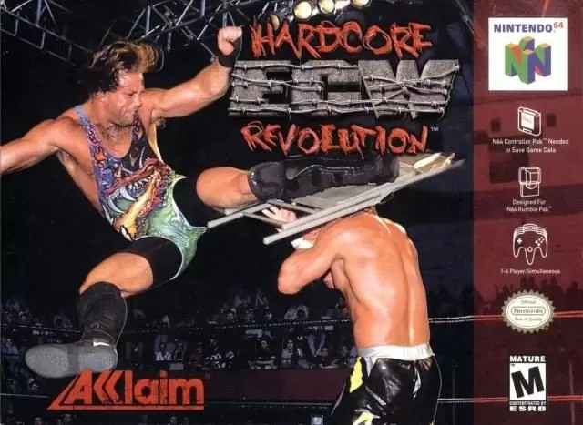 Jeux Nintendo 64 - ECW Hardcore Revolution